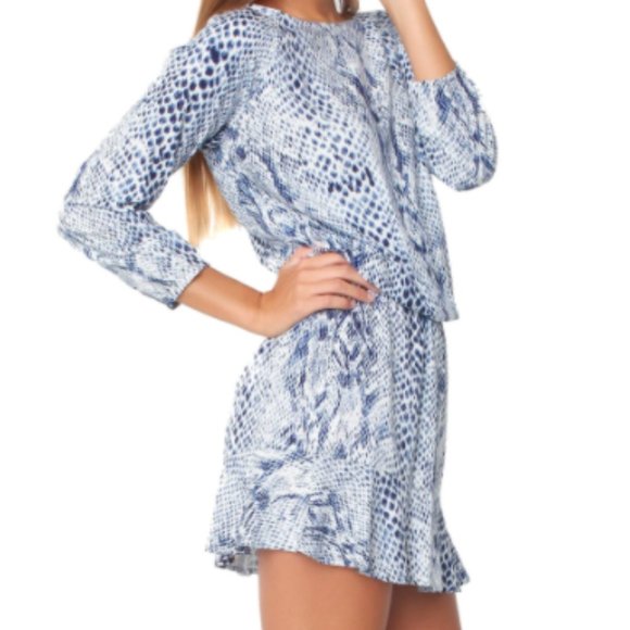 Snake Print Dress - Picture 2 of 8